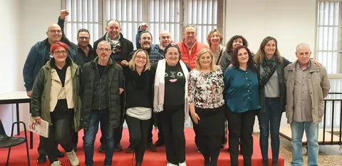 Asistentes a la asamblea constituyente para celebrar el 40º aniversario CJC.