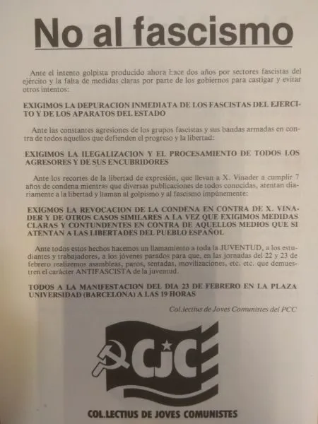 14.01-Convocatoria-manifestacion-antifascista-23-Febrero-1983