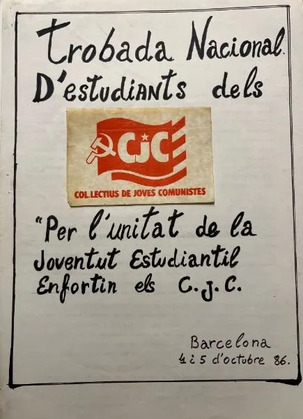 3.31-TrobadaEstudiantsCJC-Octubre1986