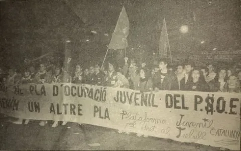 2.28-PlataformaJuvenilpelDretalTreball-ContraelPEJ-1988