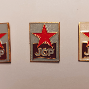 insignias oficiales de la Juventud Comunista de Portugal