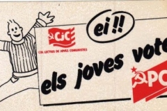 12.01CJC-Cat-Pegatina-Els-joves-votem-PCC-Anys-80